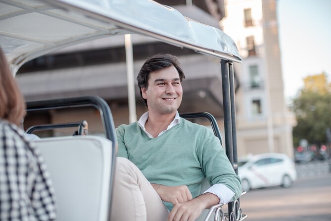 Madrid Welcome Tour with Local Guide in Eco Tuk Tuk Private - San Francisco el Grande and Madrid’s older quarters