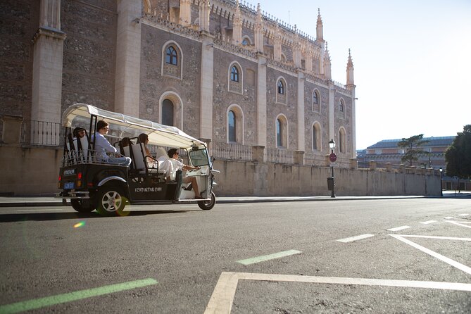 Madrid Welcome Tour with Local Guide in Eco Tuk Tuk Private - Atocha Station and the city’s eastern reach