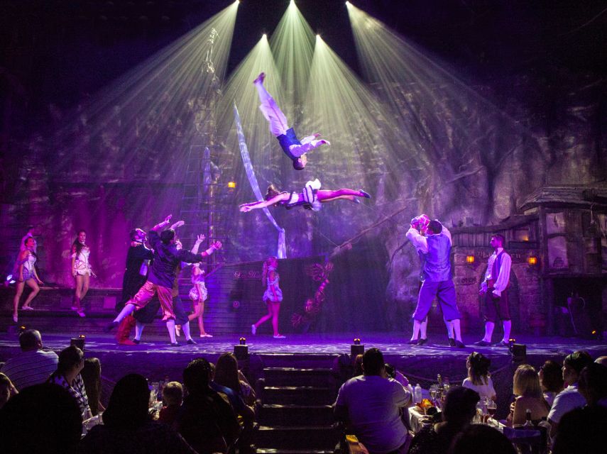 Magaluf: Pirates Adventure Dinner Show Ticket - Unlimited soft drinks, but alcohol costs extra