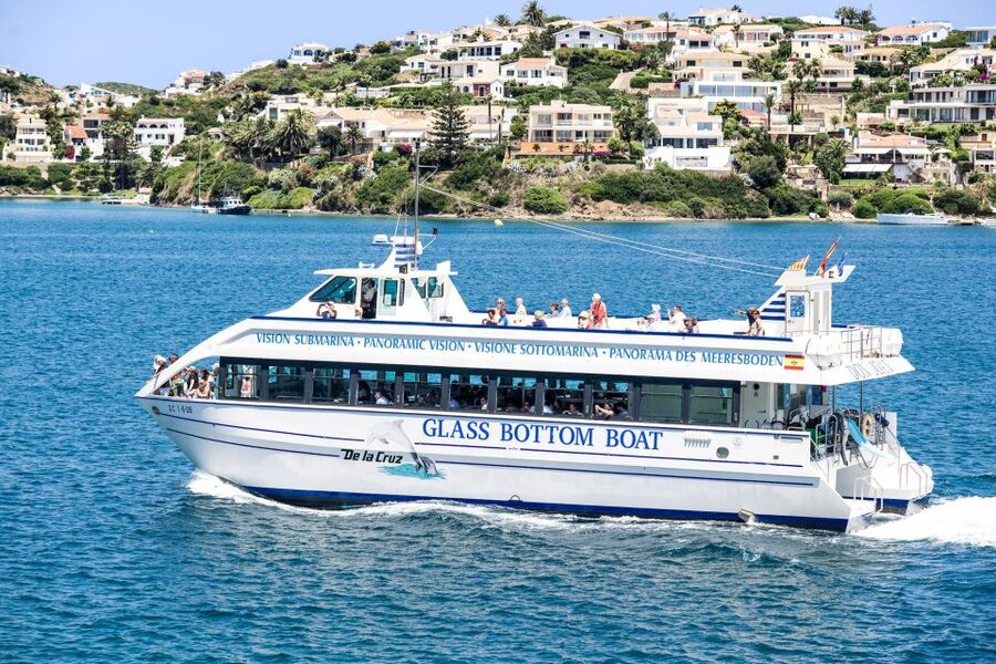 Mahon: Harbor Boat Tour with Underwater Viewing & Commentary - Underwater windows and the ten-minute marine life stop