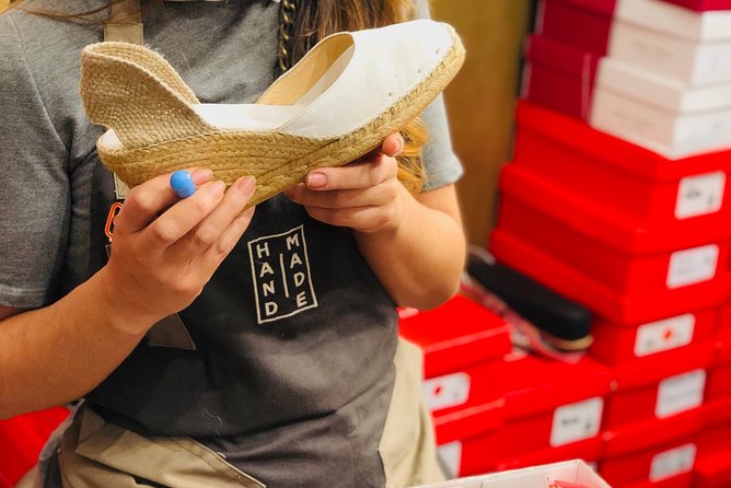 Make Authentic Espadrilles in Barcelona - Choosing Colors, Sizes, and Styles