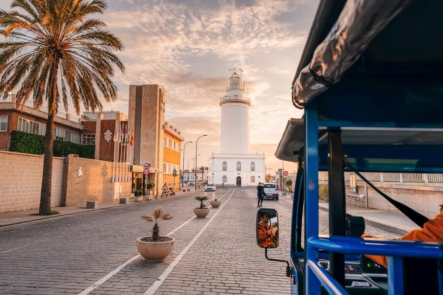 Málaga 2-Hour TukTuki Tour: Private Experience - Plaza de la Merced and the Historic Center