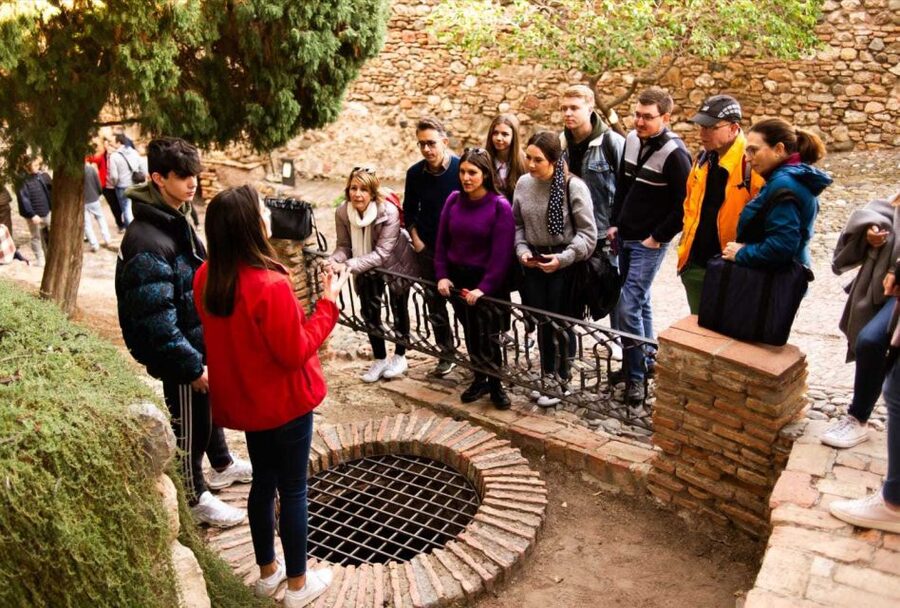 Málaga: Alcazaba and Roman Theatre Guided Tour With Entry - Courtyards, gardens, arches, and defensive walls
