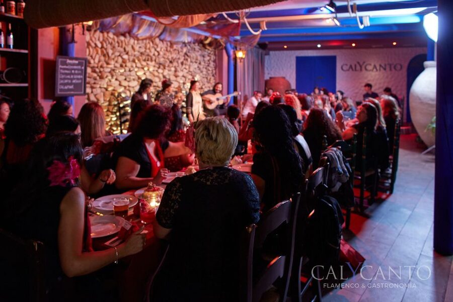 Malaga: Authentic Flamenco Show at El Gallo Ronco - Entering the tablao near Calle Larios
