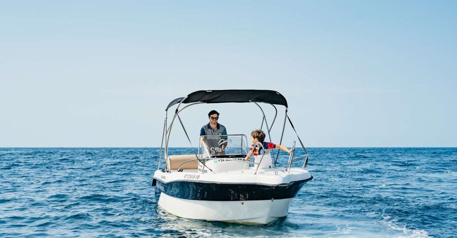 Malaga: Boat Rental without a License for Dolphin Watching - The harbor lesson comes first