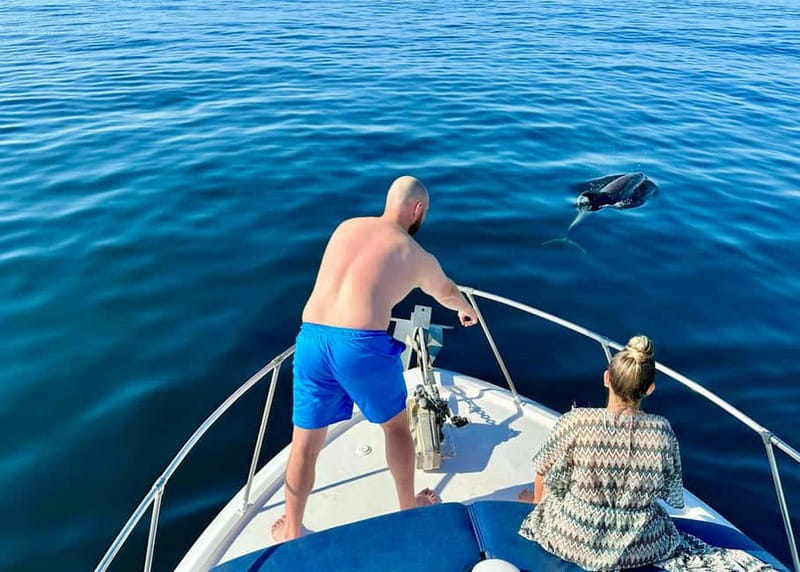 Málaga: Boat Tour w/ Snorkeling, Water Activities, and Lunch - Snorkeling above the historic shipwreck