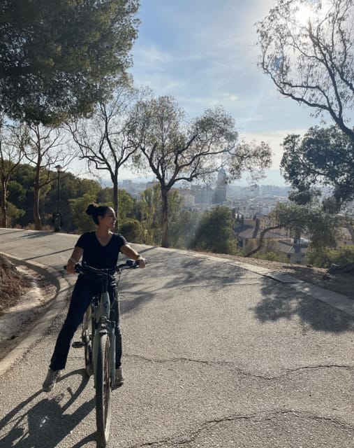Malaga: Castle Hill and Fisherman Village E-Bike Tour - Climbing to Gibralfaro Castle