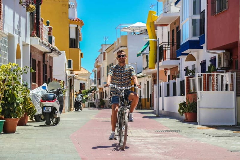 Malaga: Castle Hill and Fisherman Village E-Bike Tour - Starting in Malaga’s city center