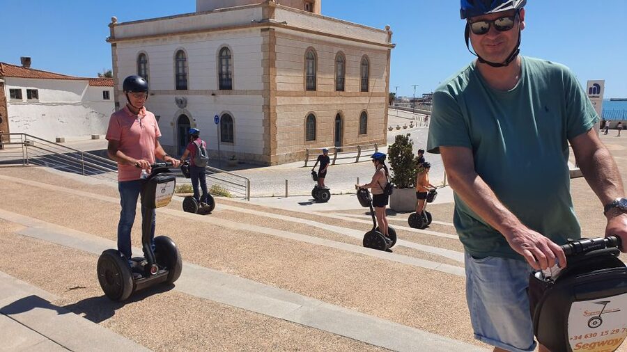 Malaga: Complete City Highlights Segway Tour - Back downhill through Malaga’s port district