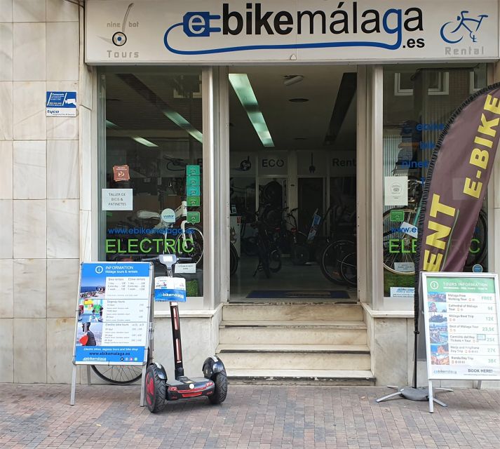 Malaga: Electric Bike Rental - Using the motor on Málaga’s hills