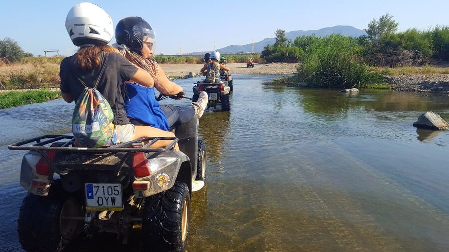 Málaga: Off-Road 2-Seater Quad Tour through Land and River - The Quick Take