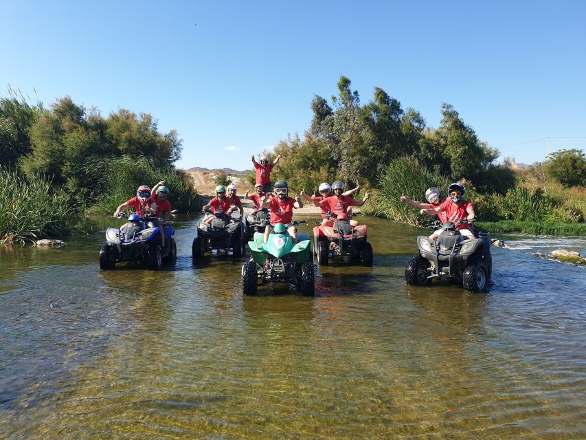 Málaga: Off-Road 2-Seater Quad Tour through Land and River - Guides, Safety, and Group Size