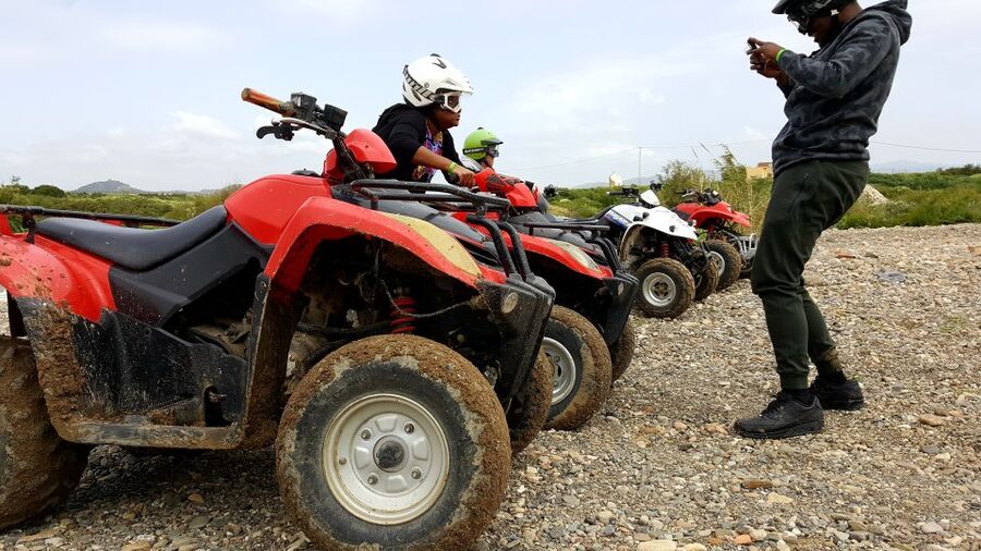 Málaga: Off-Road 2-Seater Quad Tour through Land and River - Sand Dunes and Rocky Tracks