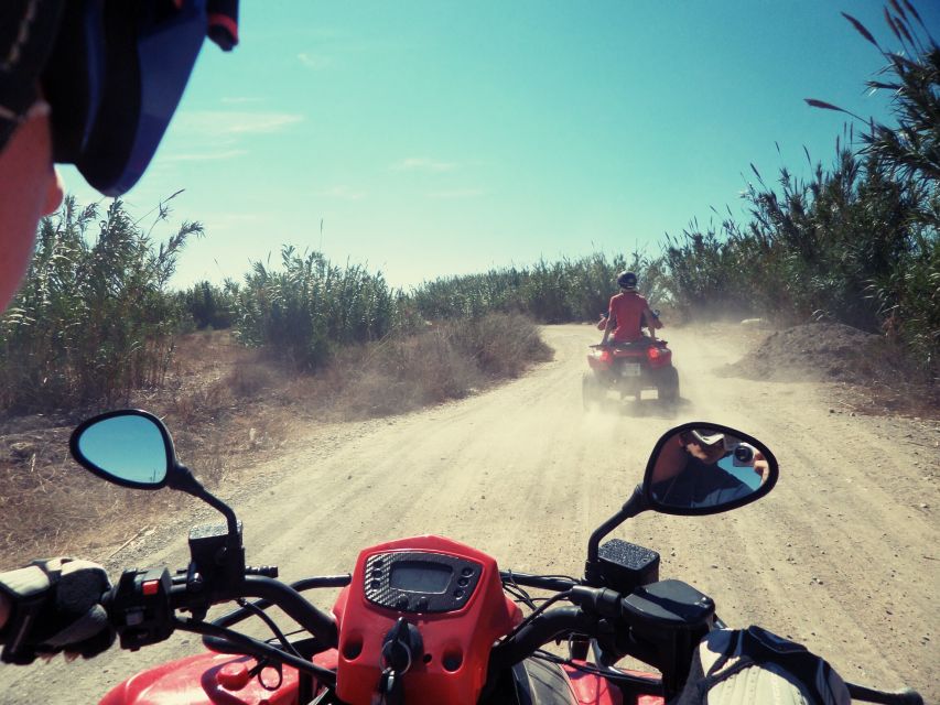 Málaga: Off-Road 2-Seater Quad Tour through Land and River - White Villages and Short Photo Stops