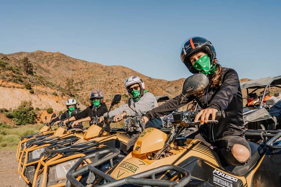 Málaga: Off-road Tour by 2-Seater Quad in Mijas - The safety briefing and first ride