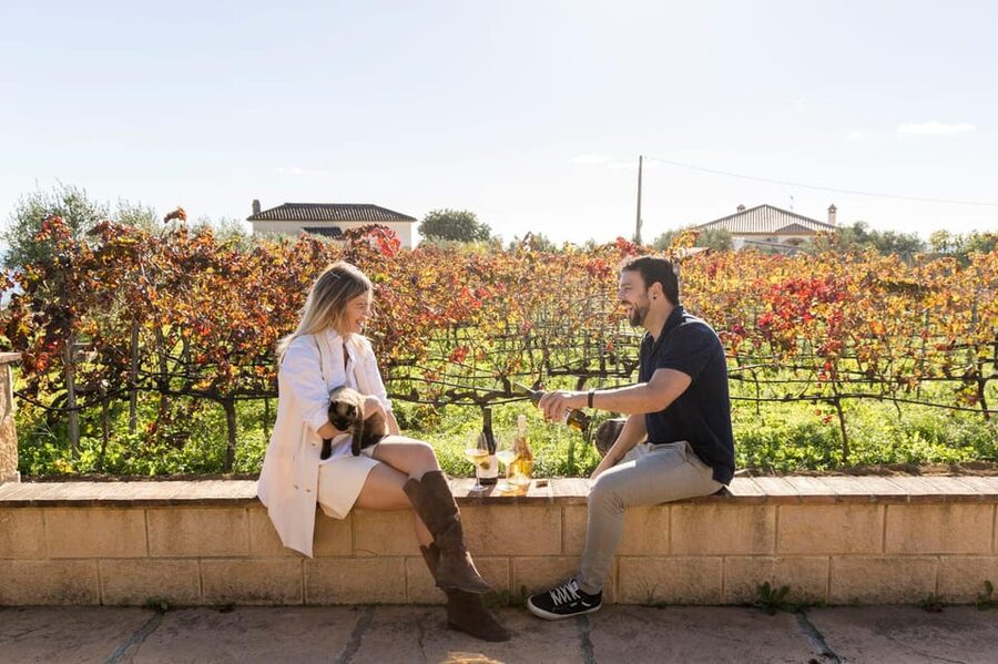 Malaga: Organic Vineyard Tour with 6 Wines, Tapas & Transfer - The guides shape the experience