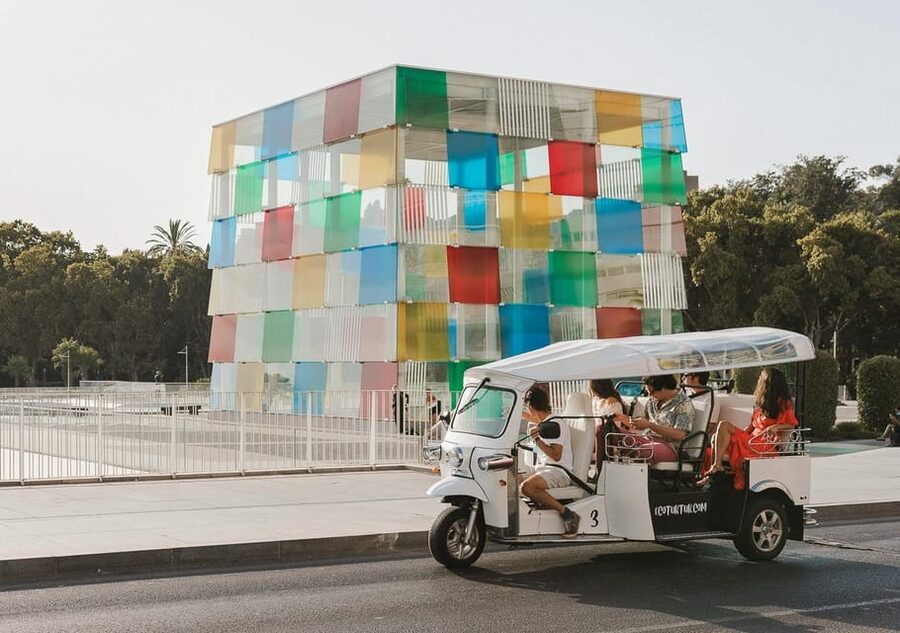 Malaga: Private City Tour by Eco Tuk Tuk - Starting beside Pedro Luis Alonso Gardens