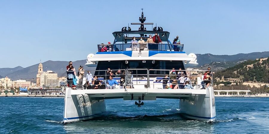 Málaga: Scenic Catamaran Cruise - Finding your best seat on the 24-meter boat