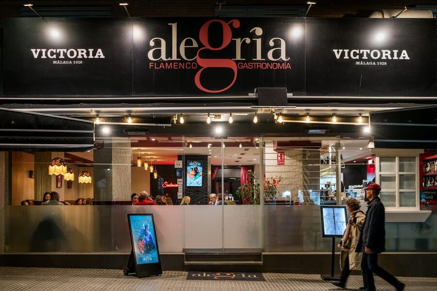 Malaga: Show and Food at Alegría Flamenco and Restaurant - Practical timing and evening comfort