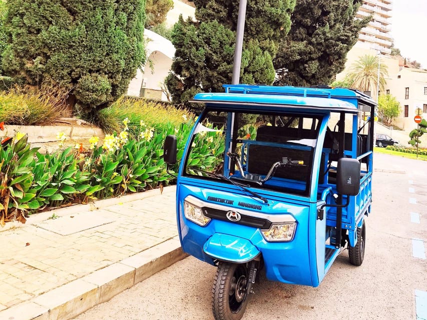 Malaga: Tuk tuk tour - The English Cemetery and Plaza de la Merced