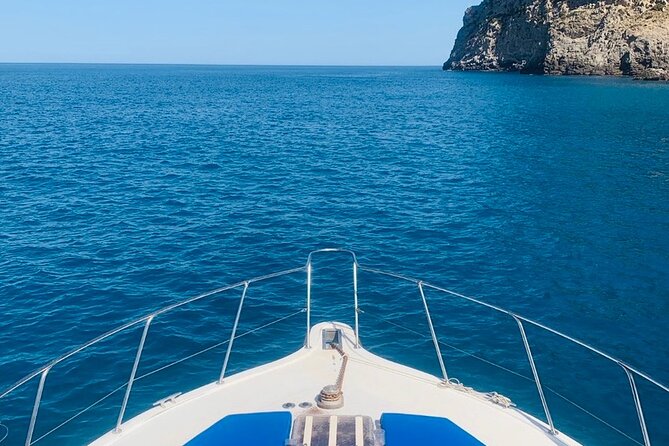 Mallorca Beach & Caves 4hr Boat Trip Drinks, Tapas, SUP & Snorkel - Coll Baix: the first 50-minute water stop