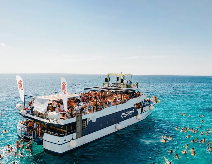 Mallorca: Boat Party with Live DJs, Lunch, & Nightclub Entry - Key points to know before you book