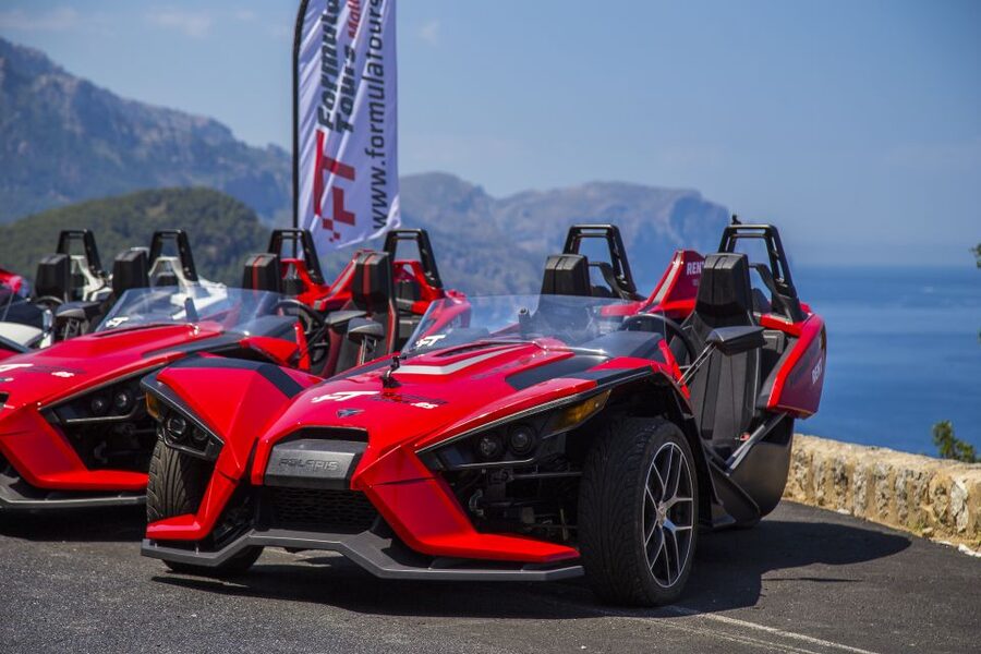 Mallorca: Formula Car Tour - The Tramuntana Road to Banyalbufar and Estellencs