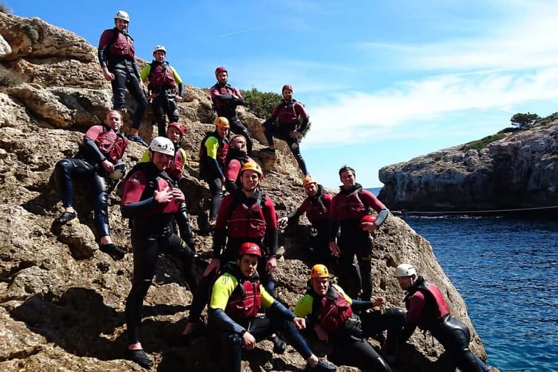 Mallorca Half-Day Coasteering Experience - Abseiling, zip lines, and the final splash