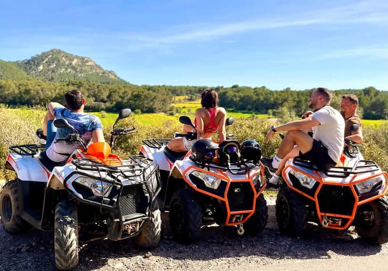 Mallorca: Quad Bike Tour, Snorkeling, and Cliff Jumping - Starting with an MXU 300 quad near Palma