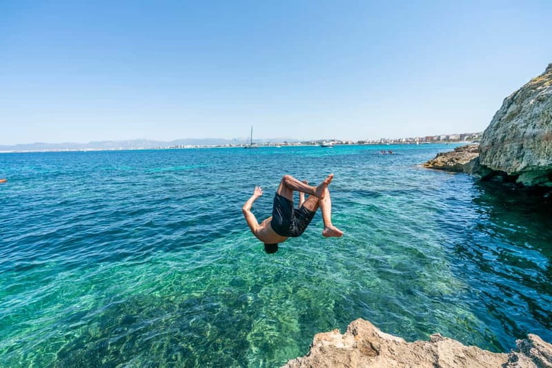 Mallorca: Quad Bike Tour, Snorkeling, and Cliff Jumping - The bay stop: swimming, snorkeling, and cliff jumping