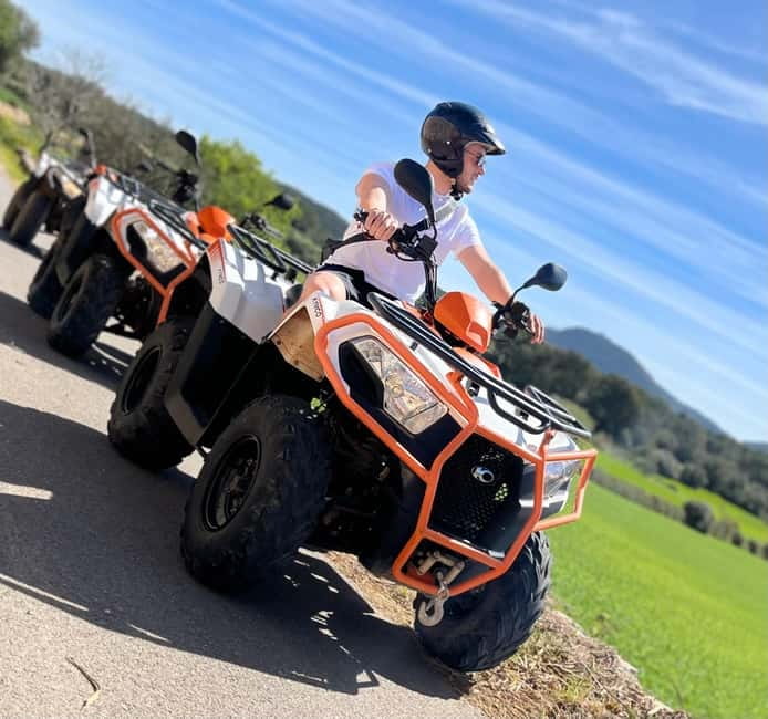 Mallorca: Quad Bike Tour, Snorkeling, and Cliff Jumping - Through forests and Mallorca’s quieter roads