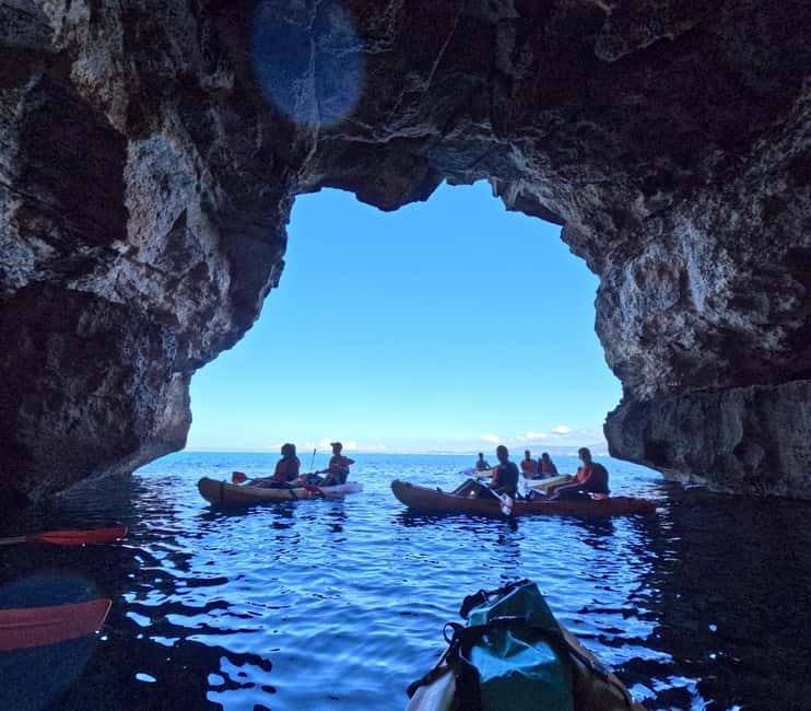 Mallorca: Sea Cave Kayaking Tour with Snorkeling and a Snack - Cliffs and caves along the turquoise coast
