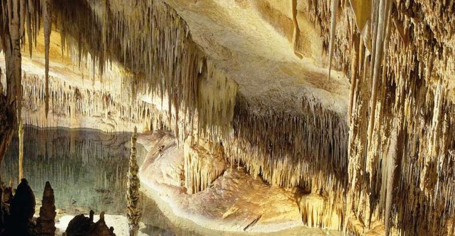 Mallorca: Ticket for Caves of Drach with Pickup Service - Arriving in Porto Cristo and descending 121 steps