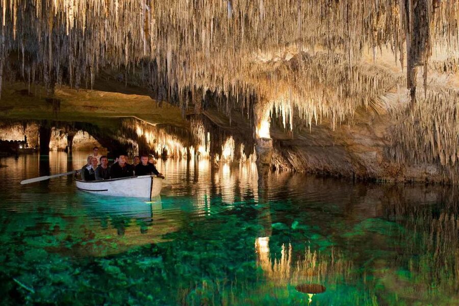 Mallorca: Ticket for Caves of Drach with Pickup Service - Walking the fixed cave route without a guide