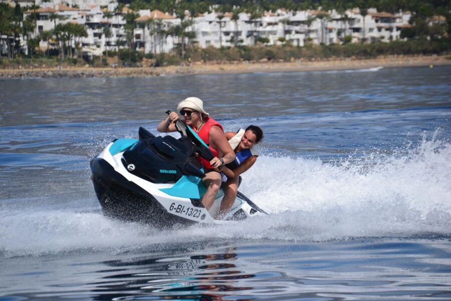 Marbella: Jet Ski at the Golden Mile - How Much Fun Fits Into 20 Minutes?