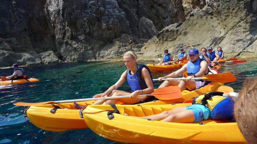 Menorca: Kayak and Marine Reserve Snorkeling Adventure - Snorkeling near the Islet of Tirant marine reserve