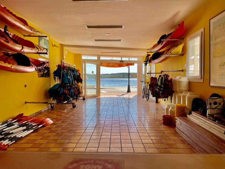 Menorca: Kayak and Marine Reserve Snorkeling Adventure - Time at s’Arenelet beach