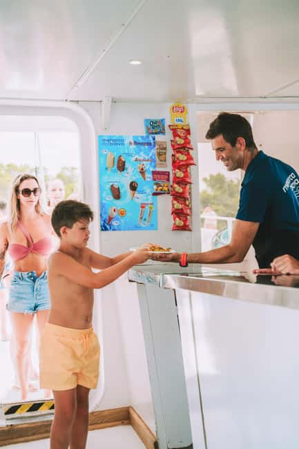 Menorca: Natural Coves and Beaches Boat Trip & Paella Lunch - Son Saura and the walk to Es Talaier