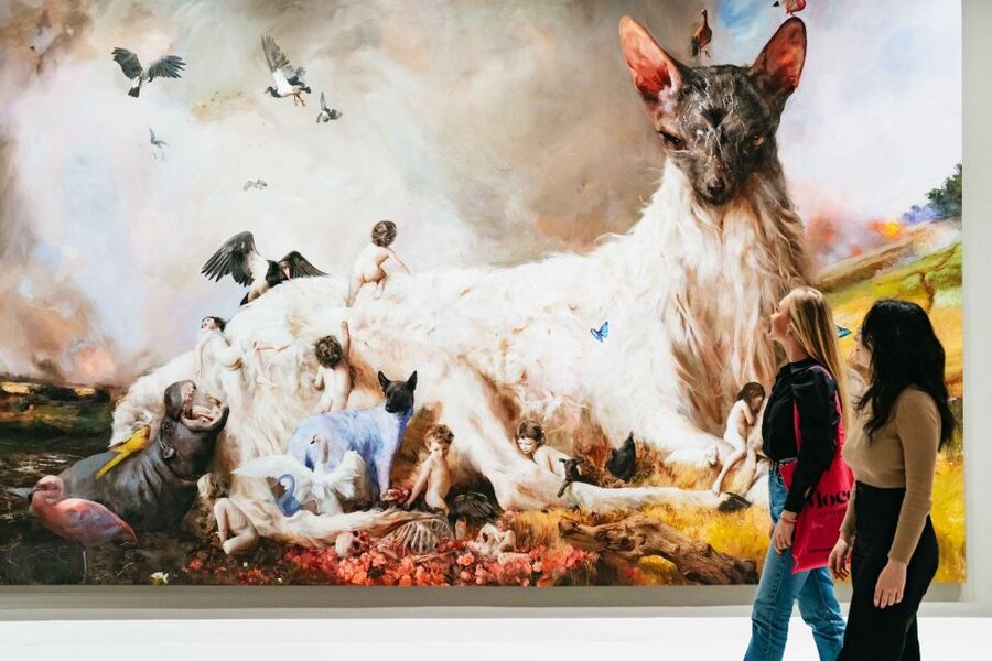 Moco Museum Barcelona Banksy & More - Audio guide, labels, and finding your way