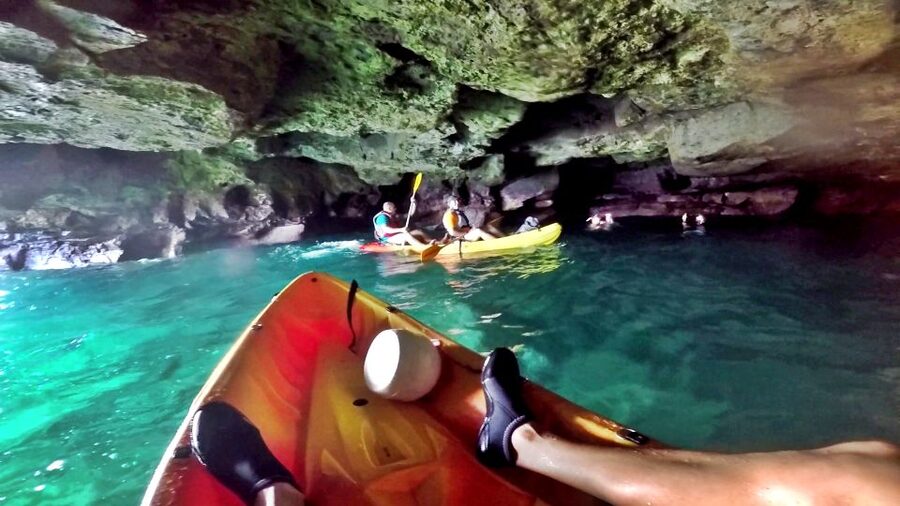 Mogán: Guided Kayak to Caves and Snorkeling Tour - Photos, phones, and what to pack
