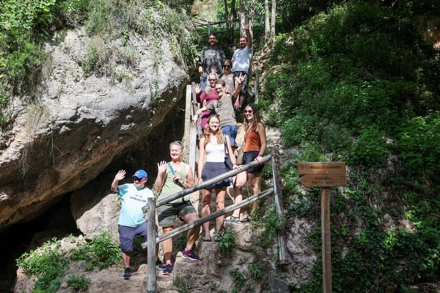Montanejos Thermal Springs and Waterfall, food included - Arenós Reservoir and the short walk