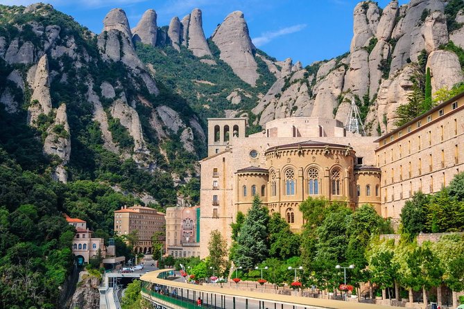 Montserrat Private Tour from Barcelona with Pick-up - Walking through Abadia de Montserrat