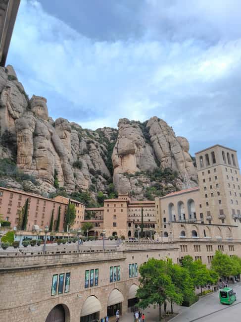 Montserrat Small Group Tour with Train and Cable Car - Descending on the 15-minute Cremallera train