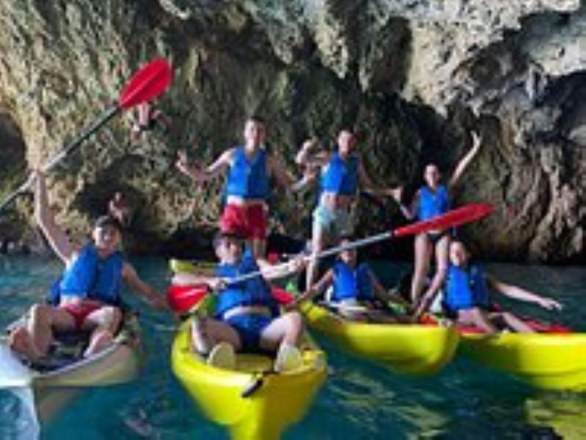 Moraig: Kayak Excursion to Moraig & Cave peces-testos - Cala Testos and a second chance to snorkel