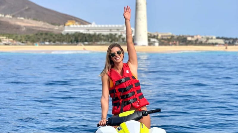 Morro Jable: Guided Jet Ski Safari (without license) - Key points at a glance