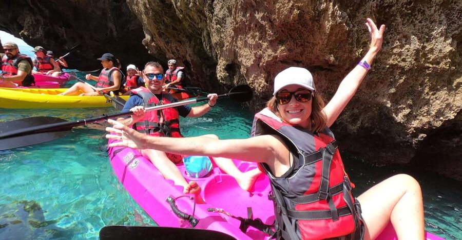 Nerja: Cliffs of Maro-Cerro Gordo Guided Kayak Tour - Reaching Maro Beach takes planning