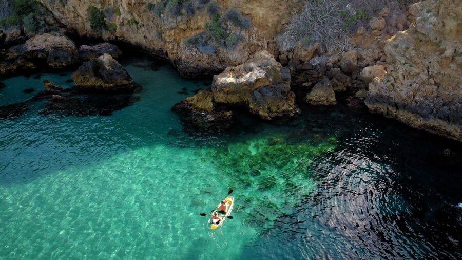 Nerja: Free Kayak Route along the cliffs of Nerja and Maro - The pleasure of setting your own pace