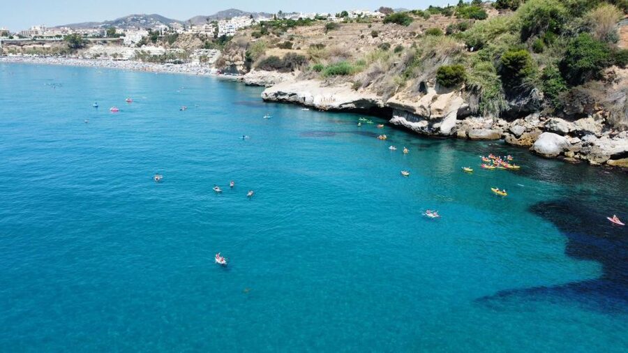 Nerja: Free Kayak Route along the cliffs of Nerja and Maro - What is included for the $31 price