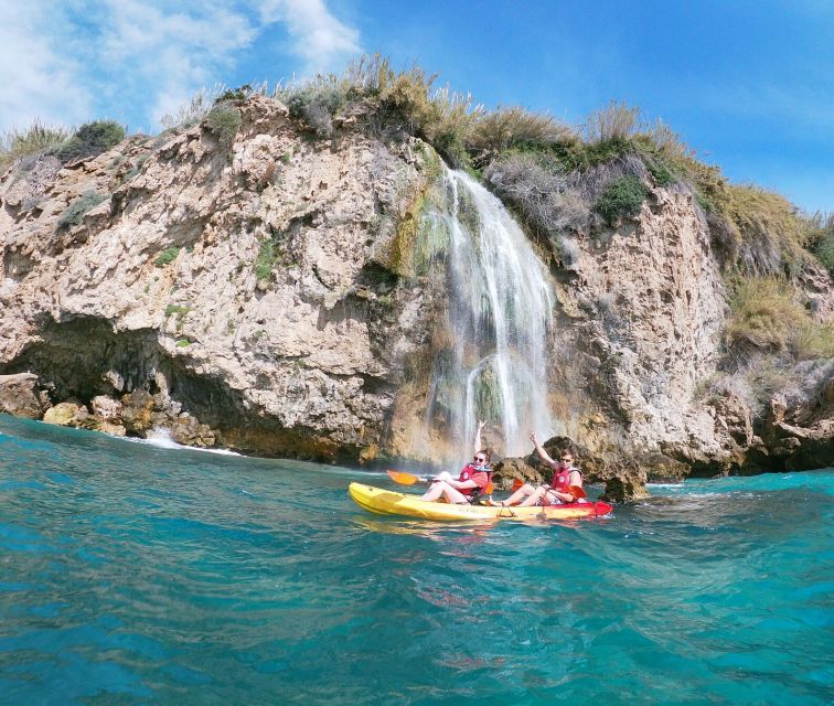 Nerja: Guided Kayak Tour Nerja Cliffs and Maro Waterfall - What this Nerja kayak tour is really like