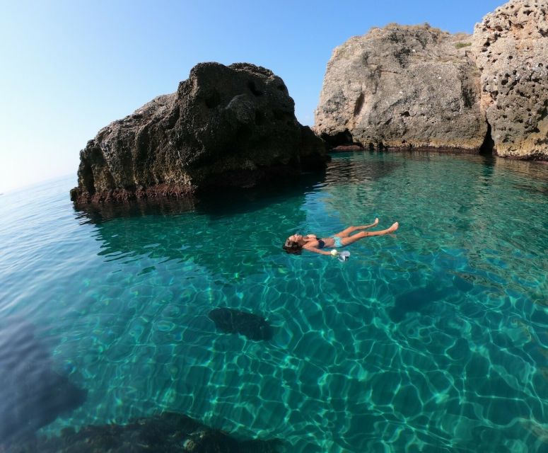 Nerja: Guided Kayak Tour Nerja Cliffs and Maro Waterfall - Paddling from Burriana toward Maro